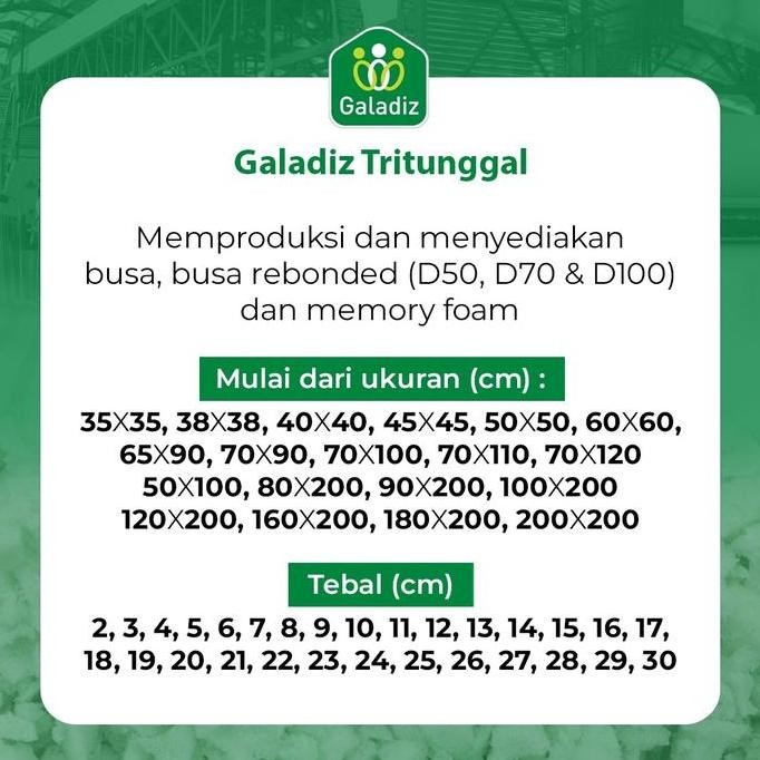 baru Busa Rebonded / Bantal Duduk / Alas Duduk Lesehan 60 x 60