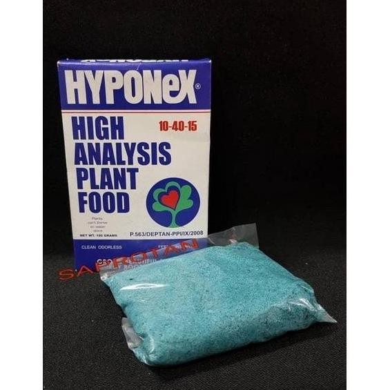 

Terlaris Pupuk Kimia Npk Buah Bunga Hyponex 10-40-15 100 Gram Cod Dan Best