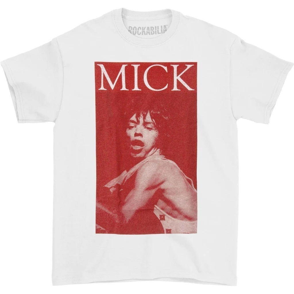 Baju Kaos The Rolling Stones Mick Jagger T-Shirt Premium Cotton Combed 24s Original 100% | Pinky Pro