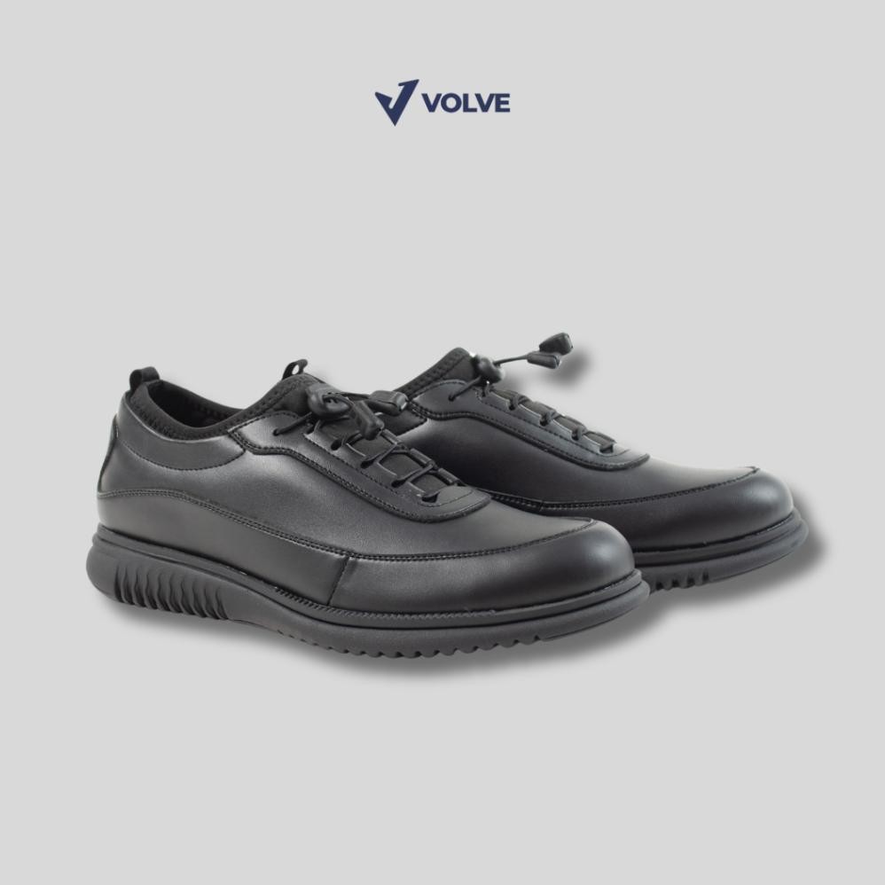 VOLVE - Sepatu Kerja Pria Wave Black