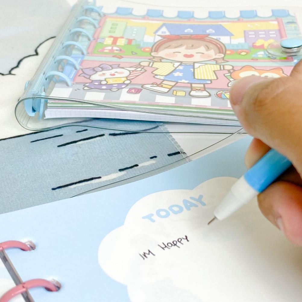 

Ready Buku Catatan Mini Notebook Binder Full Motif Loose Leaf Pvc File Cute Sweet Girl Momo Today'S Business 13 X 13 Cm 6 Ring Organizer Kertas Alat Tulis Jurnal Bingkisan Hadiah Lucu Harga Grosir