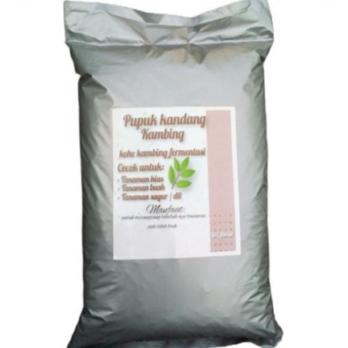 

Terlaris Pupuk Kandang Kambing Organik 1Kg ( Kohe Kambing ) Butiran Halus Sudah Difermentasi