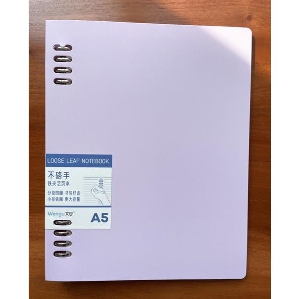 

Ready Binder A5 B5 Polos Wengu Soft Color (B1010)