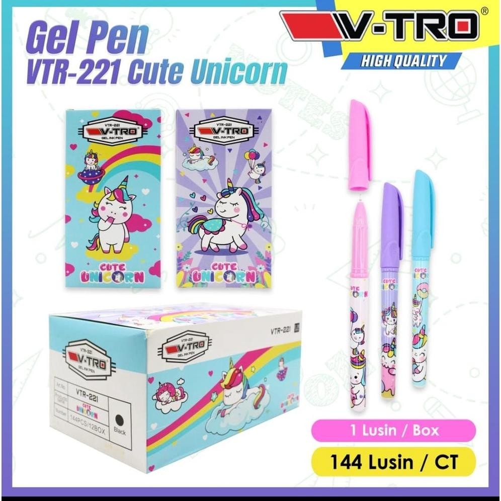 

Ready (12Pcs) Pulpen Fancy Karakter Lucu / Pen Gel Motif Cewe Cowo