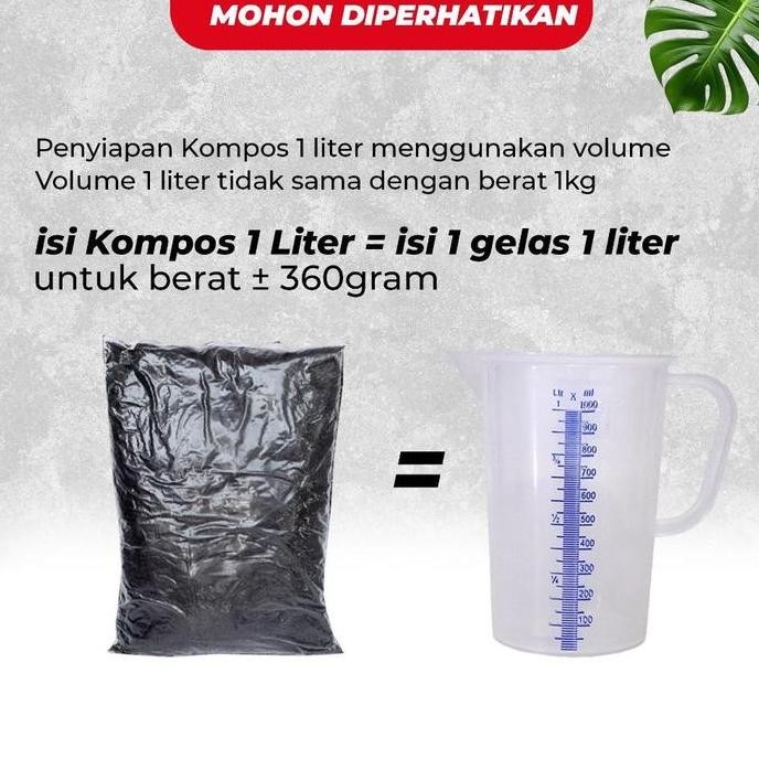 

Terlaris Kompos Murni Pupuk Kandang Media Tanam 1 Liter Pg Sby Kualitas Terbaik