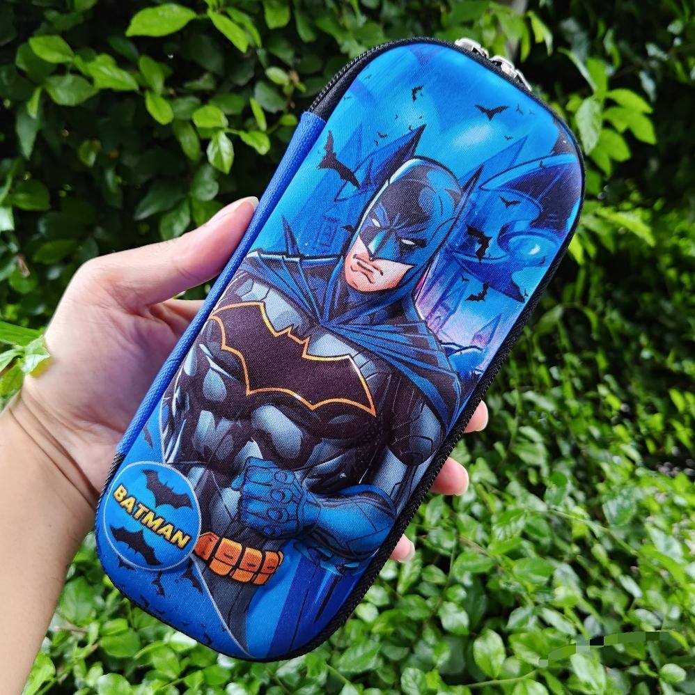

Ready Tempat Pensil / Pencil Case Cute Box Karakter Superhero 3D Etc Murah