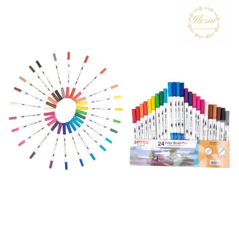 

Ready Brush Pen Joyko 12 Warna Clp 06/ Brush Pen Joyko 24 Warna Clp 07