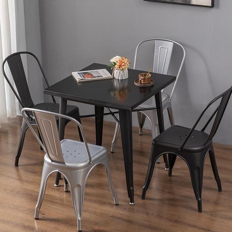 Kursi Cafe Besi Kursi Makan Kursi Tolix