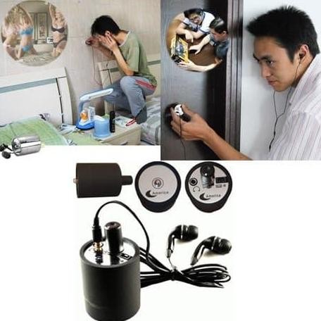 Spy Bug Wall Home Alat Sadap Suara Tembus Tembok Dinding Spy Audio Ear