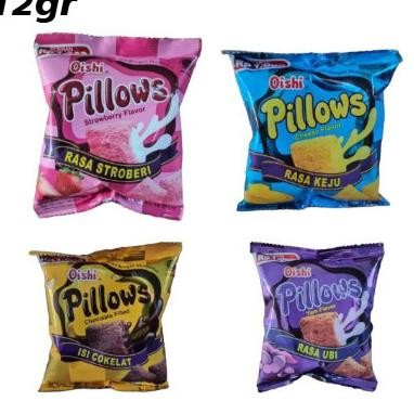 

Ready stok Terlaris Oishi Pillows Renceng Isi 10 Varian Rasa Termurah