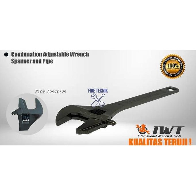Terjangkau Iwt Japan Kunci Inggris 12 Inch Mix Kunci Pipa Pipe Spaner Adjustable