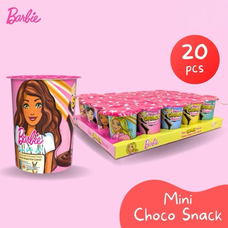 

Ready stok Terlaris Grosir - Barbie Chocolate Mini 20 X 8 Gr Rasa Cokelat Biskuit Stick by Jadoel_Snack Termurah