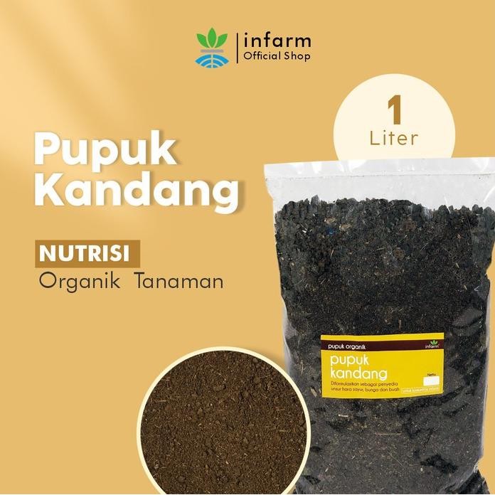 

Terlaris Media Tanam Organik Pupuk Kandang 1,3 Liter Infarm