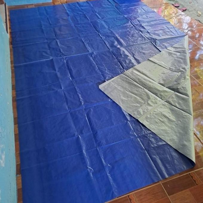 

Terlaris Terpal Plastik A5 Gelaran Jemur Padi Gabah Kolam Ikan 2X3 M, Murah A