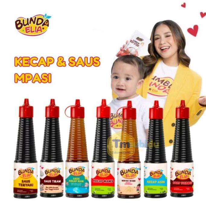 

Terlaris Bumbu Bunda By Elia Kecap Saos Minyak Wijen Non Msg Non Pengawet
