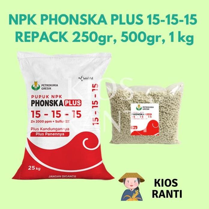 

Terlaris Pupuk Npk Phonska Plus 15-15-15 Repack 250Gr Pupuk Phonska Putih Tanaman Bunga