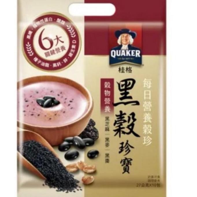 

Terlaris Quaker Oat Wijen Hitam & Kacang Hitam Import Taiwan