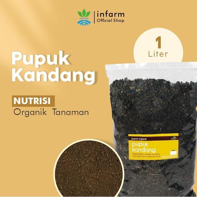 

Terlaris Infarm - Media Tanam Organik Pupuk Kandang 2,5 Liter