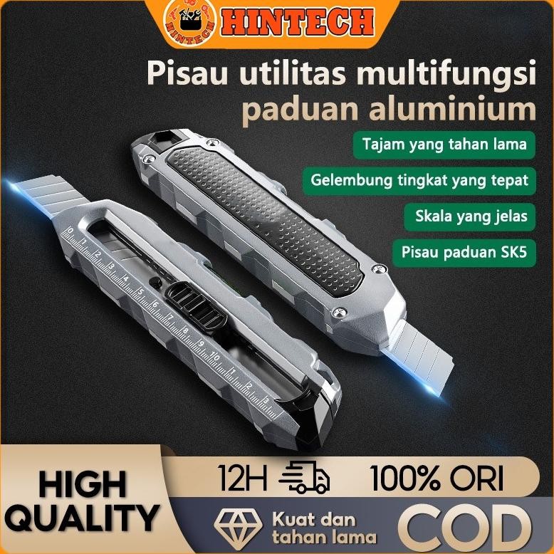 

NEW!!! NEW!!! Pisau Cutter multifungsi paduan aluminium/Knife Cutter Knife Auto Lock Cutter SK5 Bahan Tahan Lama
