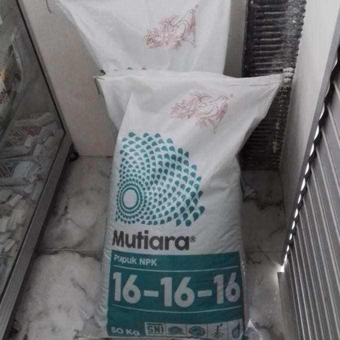 

Terlaris Pupuk Npk Mutiara 16 16 16 Asli Pabrik Kemasan 50Kg