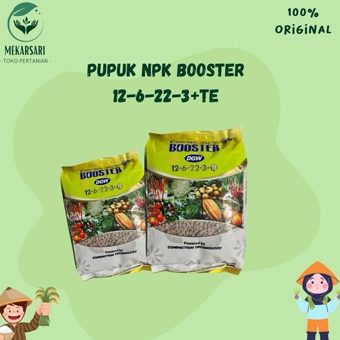 

Terlaris Pupuk Npk Booster Dgw 12-6-22-3+Te Untuk Meningkatkan Hasil Panen Dan Bobot Buah Pada Tanaman
