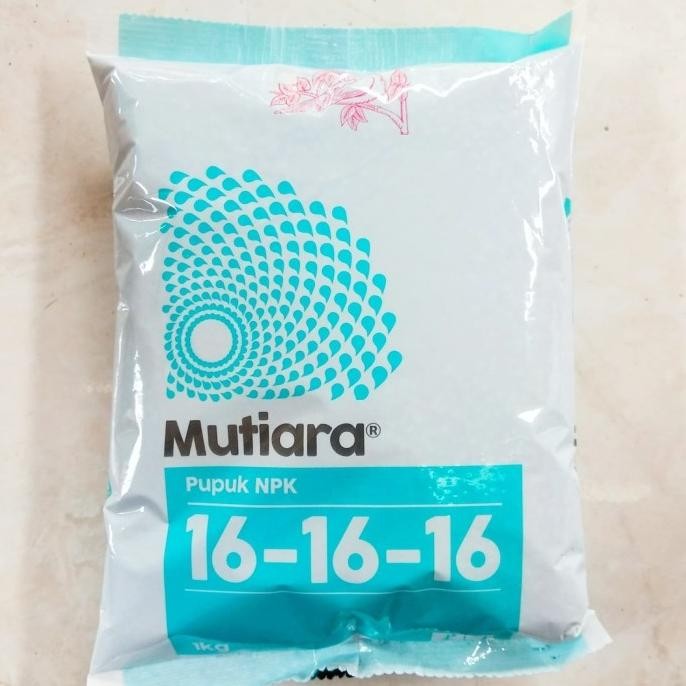 

Terlaris Mutiara Pupuk Npk 16-16-16 Kemasan 1Kg