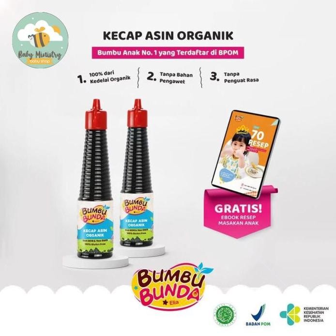 

Terlaris Bumbu Bunda Elia Kecap Asin Non Msg / Minyak Wijen / Kecap Manis / Saus Teriyaki Mpasi / Saus Tiram / Kecap Ikan Mpasi / Bumbu Mpasi Dressing Halal