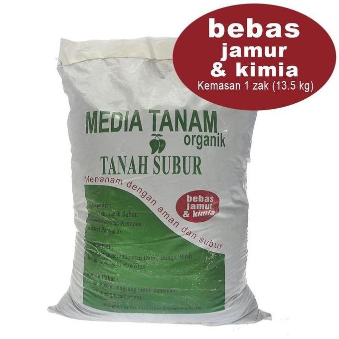 

Terlaris Sedia Media Tanam Organik Tanah Subur 15 Kg / 15 Kg Pupuk Kandang /