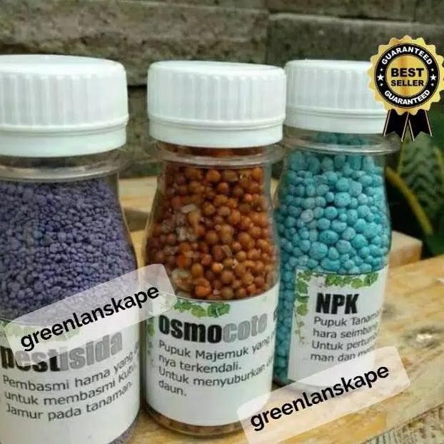 

Terlaris (Best Seller) Paket Sehat Nutrisi Tanaman Npk Furadan Dektasar Osmocot