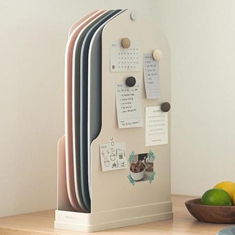 MODORI CHOPPING BOARD SET with stand (4 Pcs)