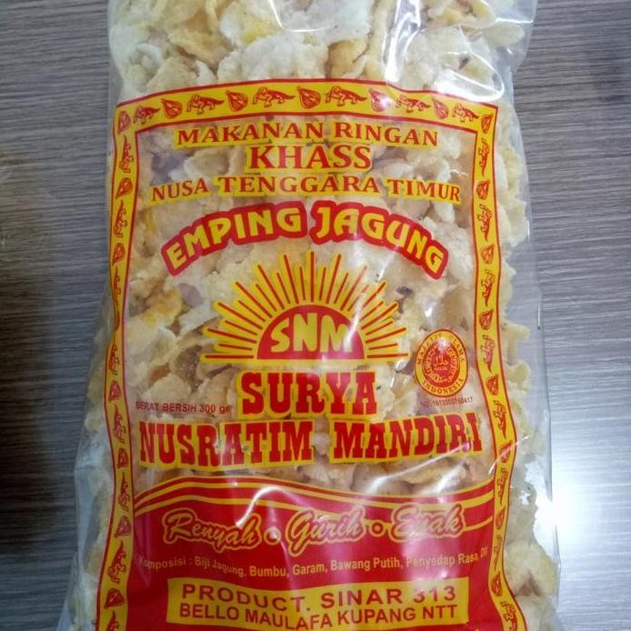 

Terlaris Emping Jagung Asin Gurih