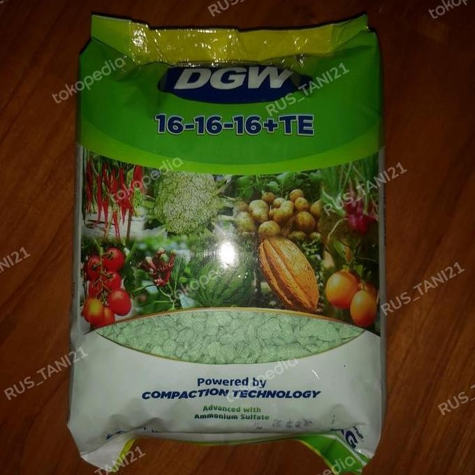 

Terlaris Npk Dgw 16-16-16 +Te 1Kg