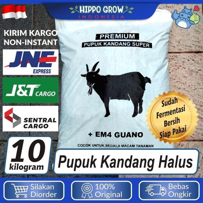 

Terlaris Pupuk Kandang Halus Kohe Kambing Fermentasi Karung - Kirim Kargo