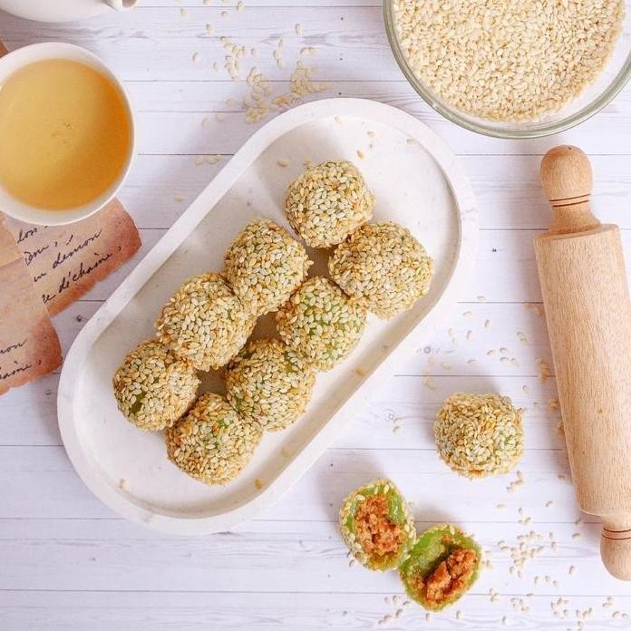 

Terlaris Mochi Wijen Khas Lampion Kaswari/Mochi Wijen Coklat Isi Kacang/Moci