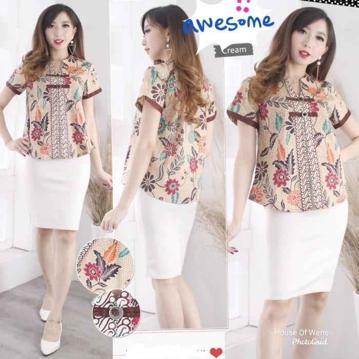 Batik By Luwen - Baju Atasan Batik - Baju Batik Luwen - Type 3