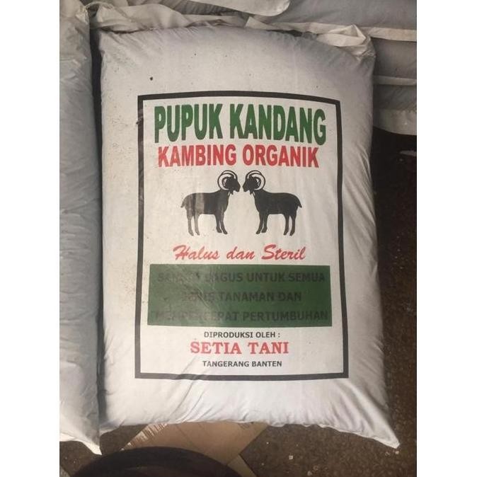 

Terlaris Pupuk Kandang Kambing Halus Cap Stia Tani (Bukan Butir) Khusus Gojek