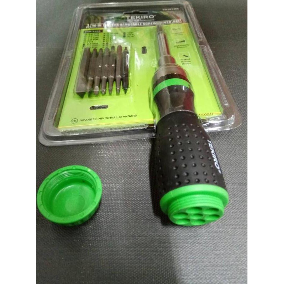 Spesial Obeng Rachet 19 In 1 Tekiro / Obeng Gagang Rachet Tekiro Original