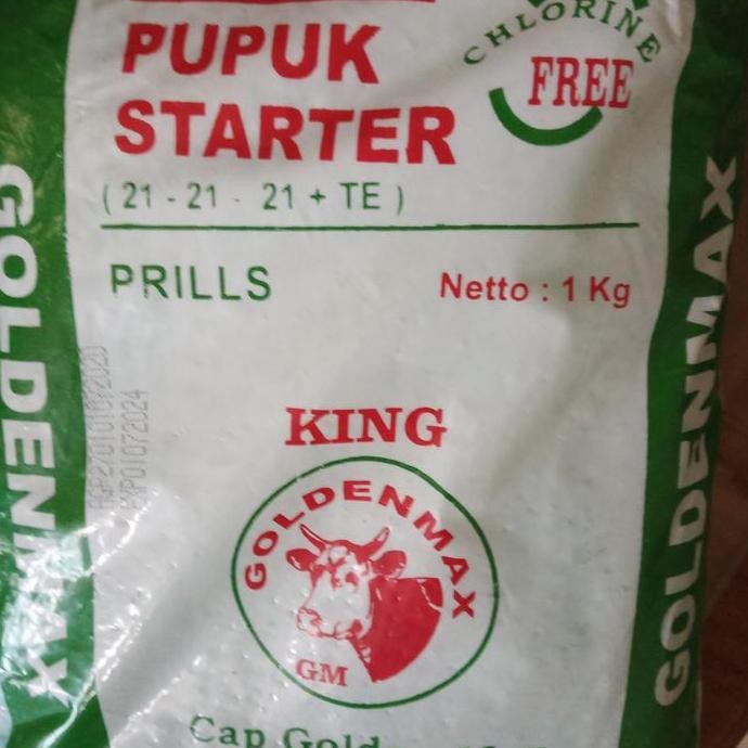 

Terlaris Pupuk Npk Starter+Golden Max King 21 21 21 + Te
