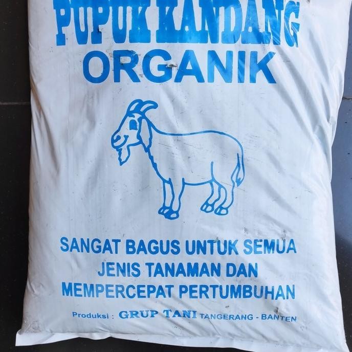 

Terlaris Pupuk Kandang Kambing Organik Premium Via Ojol Gosend Grab