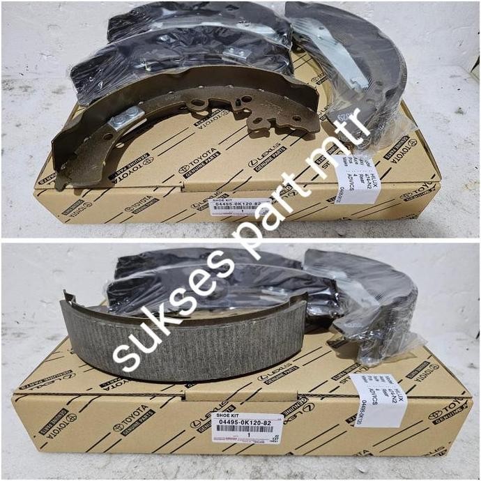 New kampas rem belakang hilux diesel-fortuner diesel/brake shoe hilux