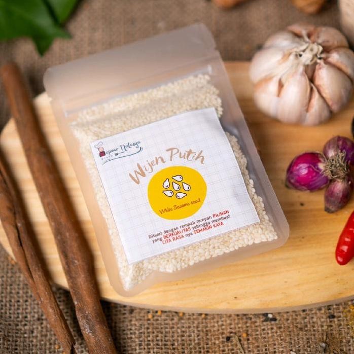 

Terlaris Dapoer Natasya - Wijen Putih White Sesame Pelengkap Masakan Murni Ekonomis (30Gram)