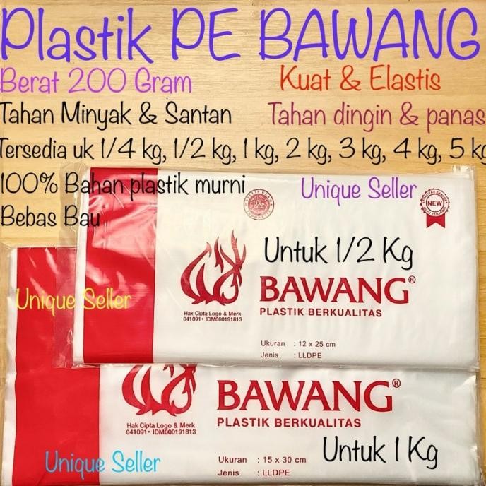 

Terlaris Kantong Plastik Pe Bawang Uk 25X40 (4 Kg) Tebal 03 / Plastik Pe Bawang 4 Kg 4Kg 4000Gram 4000 Gram Gr 4000 Gr / Kantong Plastik Gula Beras Santan Palawija Bubuk Kopi Kacang Keripik Minyak Garam Biji Wijen Cabe Pasir Bumbu