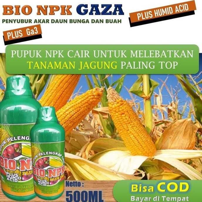 

Terlaris (Cod) Bio Npk Gaza 500Ml Pupuk Booster Untuk Tanaman Bunga Merah Daun