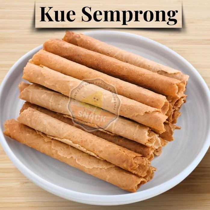 

Terlaris Kue Semprong Wijen Gulung 500Gr Camilan Jogja