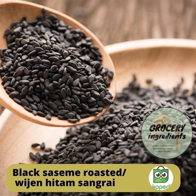 

Terlaris Black Saseme Roasted 35Gr/ Wijen Hitam Sangrai
