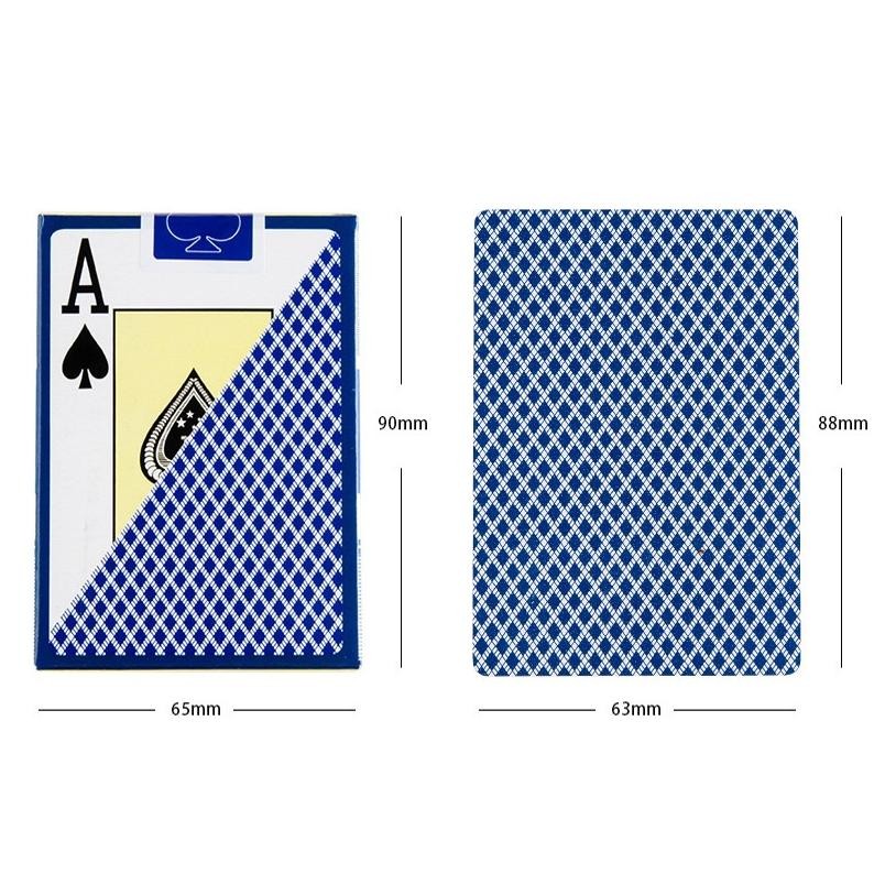 Premium 1 Paket Poker Texas Holdem Kartu Remi Wpt Kartu Remi Waterproof Pvc Playing Cards2 High Qual