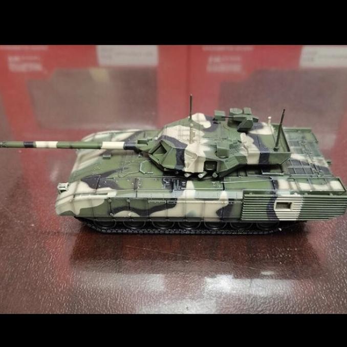Diecast Tank T-14 Armata Camo 1/72 By Panzerkampf