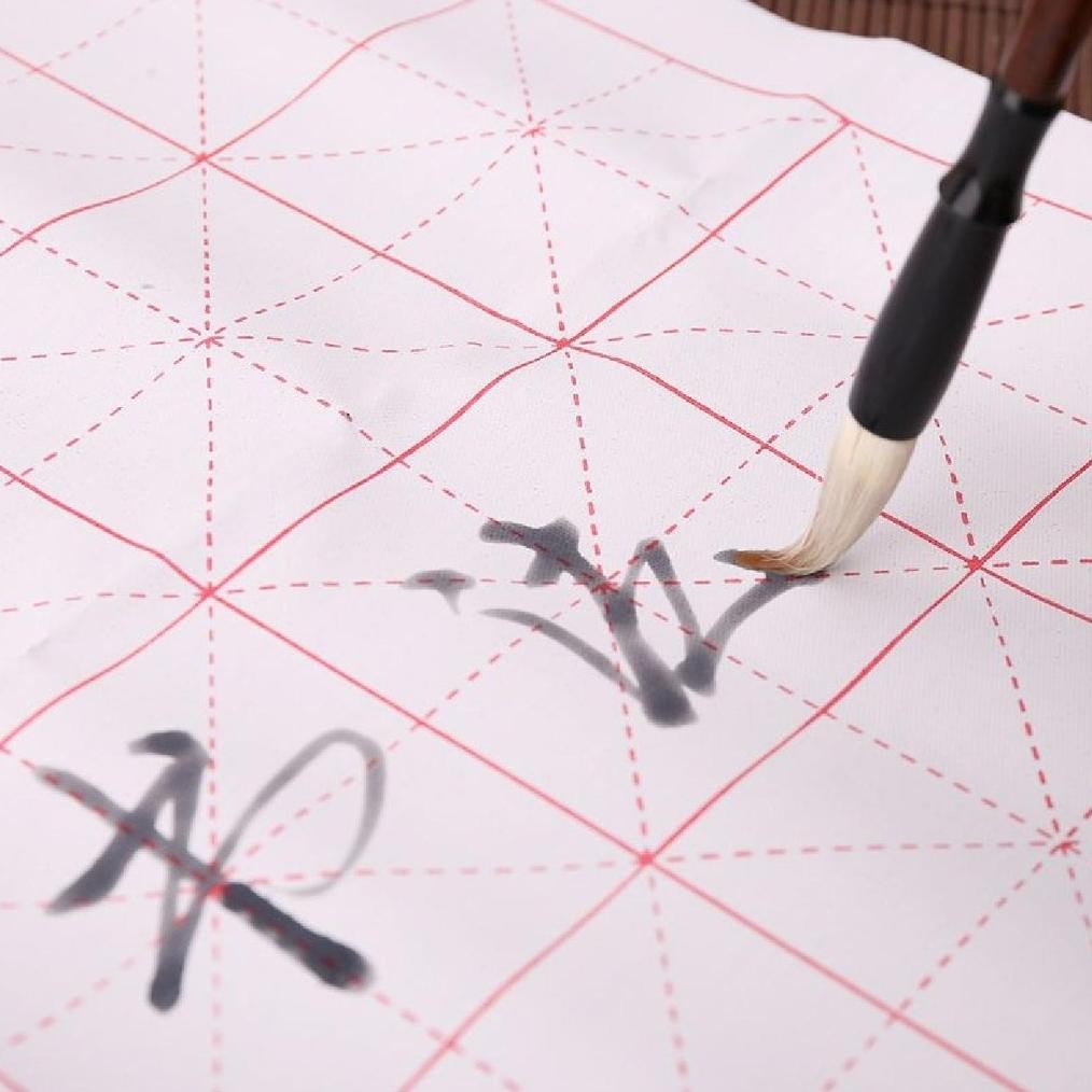 

Premium 3pcs/set latihan kaligrafi chinese calligraphy paper Dapat digunakan kembali Kain tulis berbahan dasar air High Quality