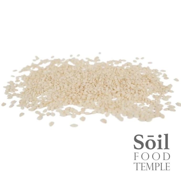 

Terlaris White Sesame Seeds Biji Wijen Putih 500Gr - 1Kg