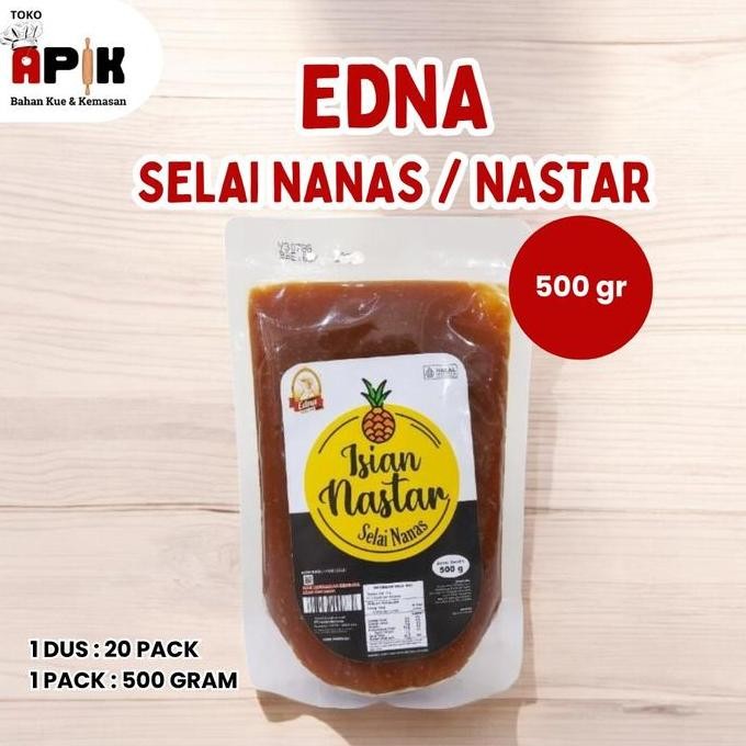 

Produk Baru!! SELAI NANAS EDNA UNTUK KUE KERING / NASTAR 500 GR